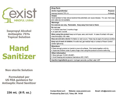 236 mL Label (Hand Sanitzer Label 8oz V1)